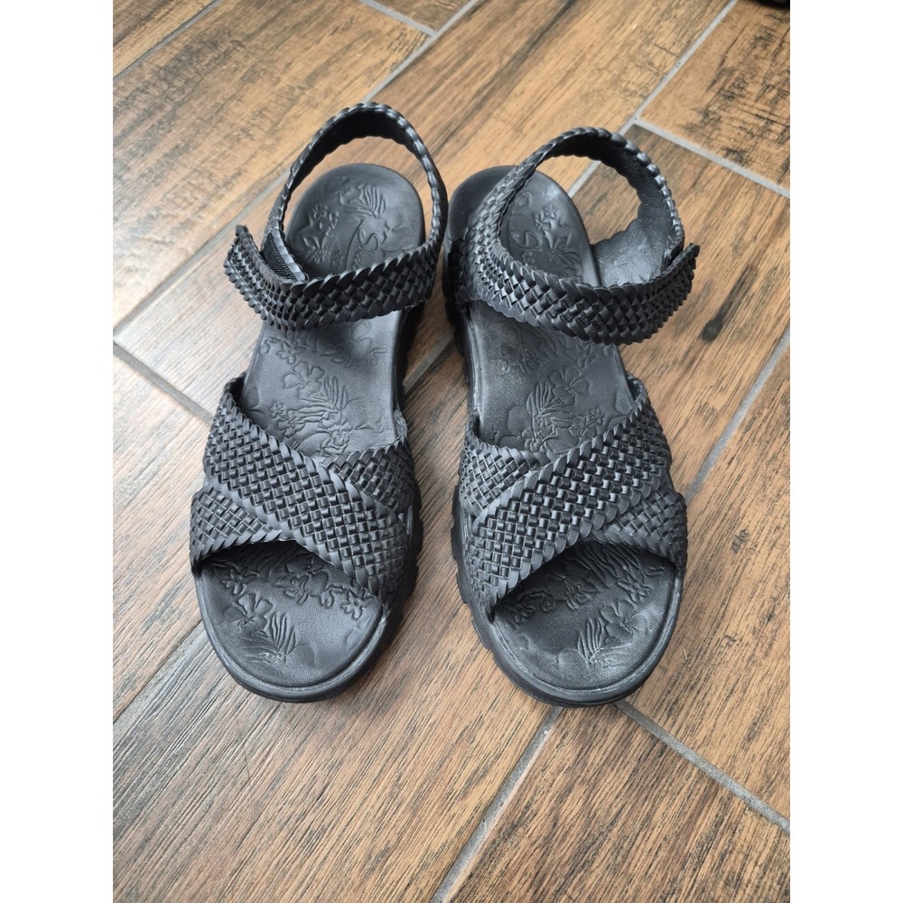 Skechers Black Arch Fit Women Sandal Size 9